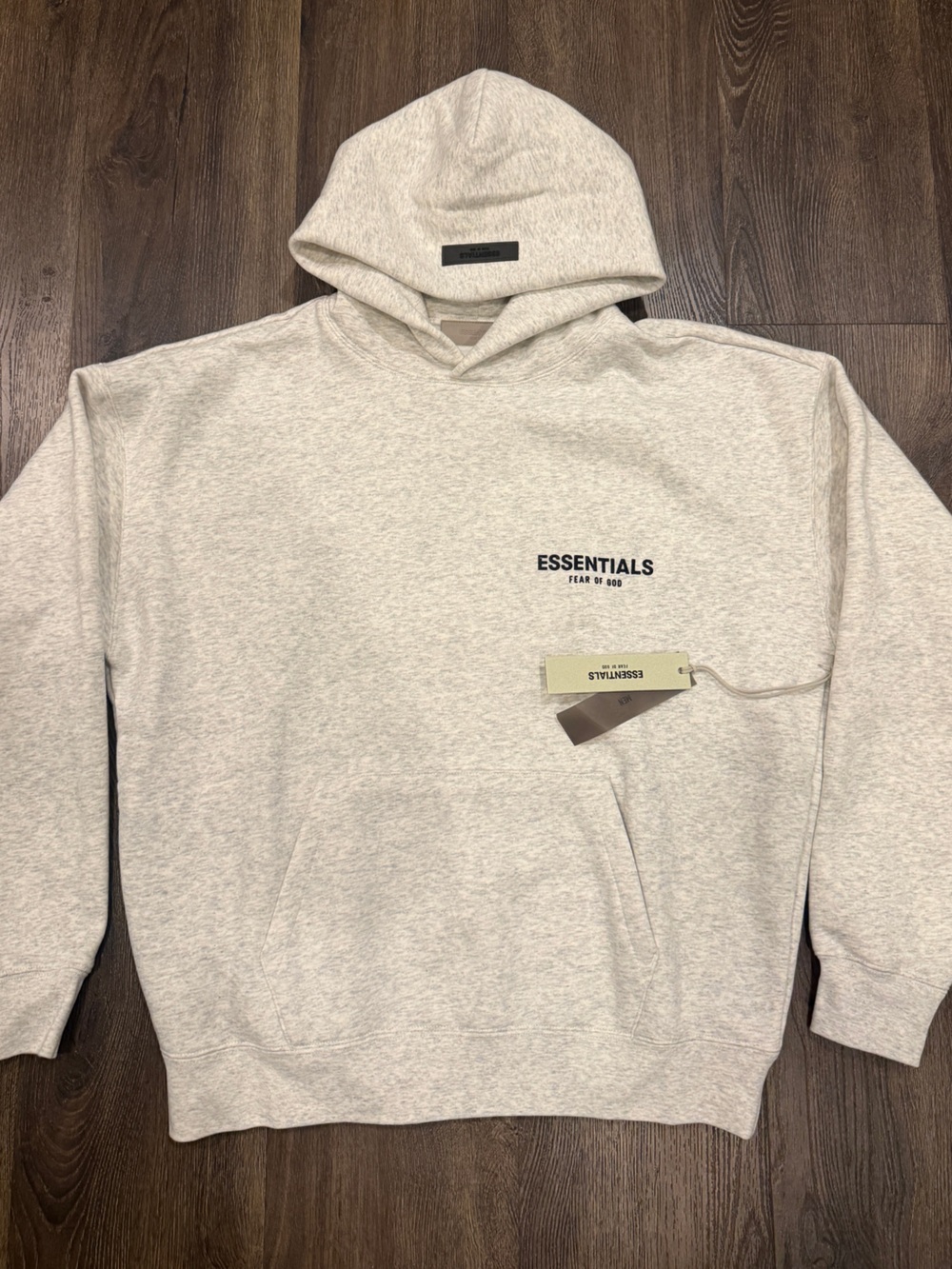 Fear of God Essentials Men's Hoodie-Light Oat